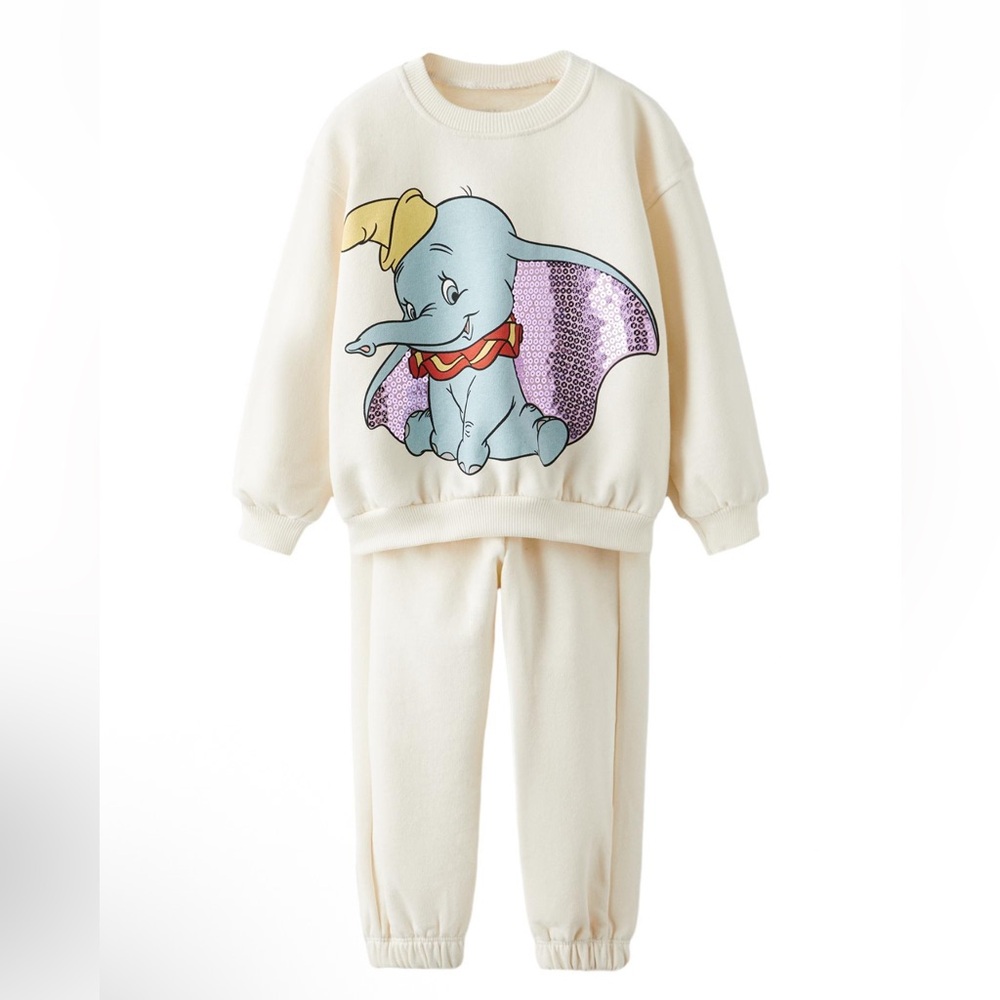 Zara Disney Dumbo Sequin Set